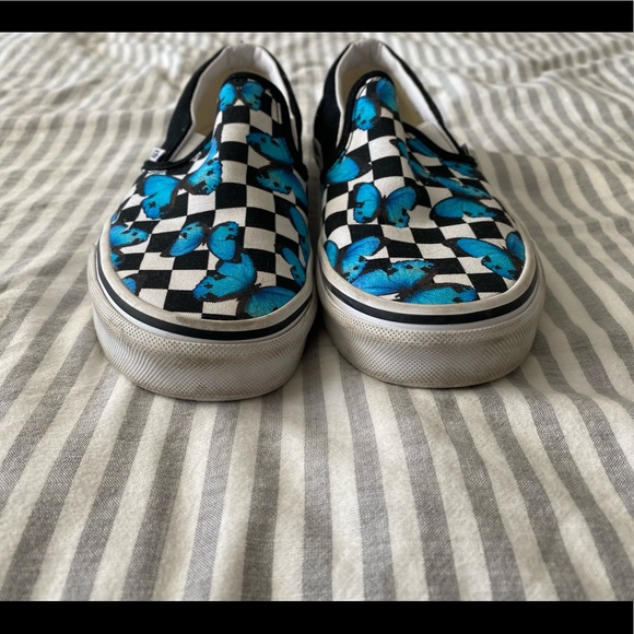 Vans Butterfly Checkerboard Classic slip-on - Picture 4 of 5